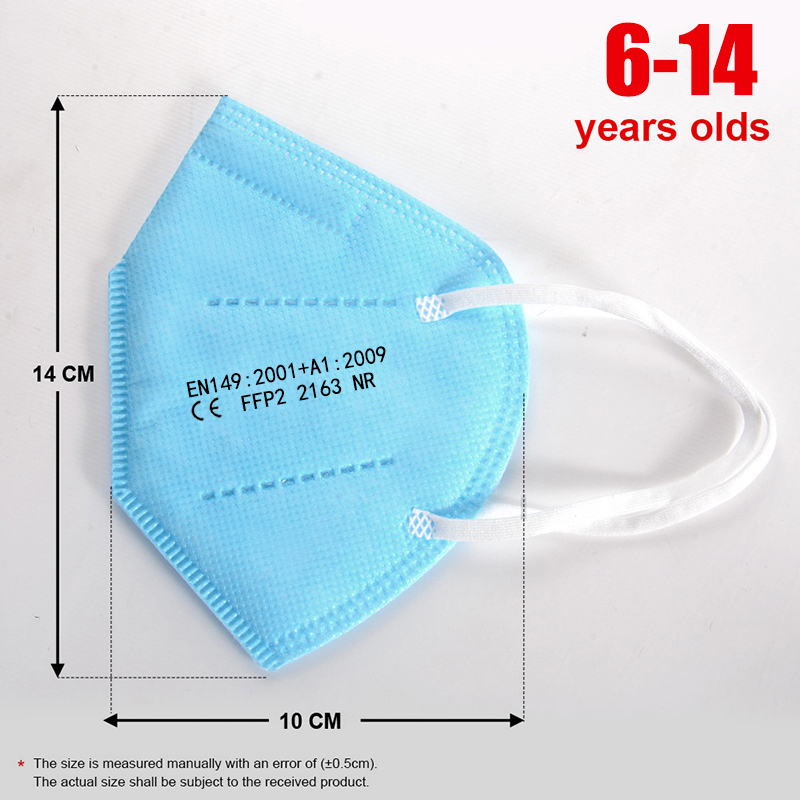100 Buah Masker Anak-anak Fpp2 - Black Face Mask Pack ulasan dan harga
