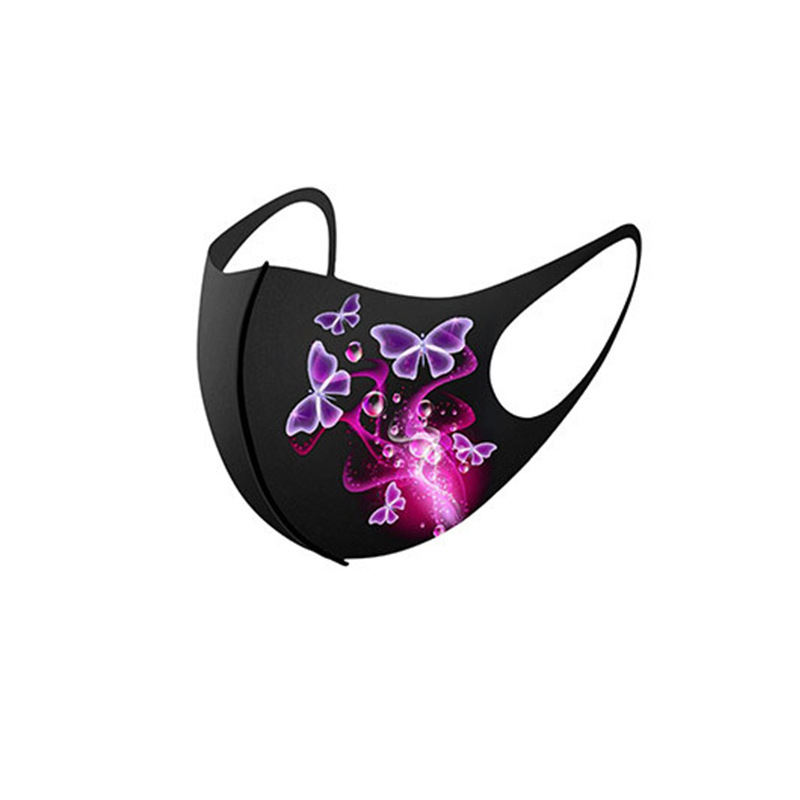Masker Hua Hudie sablon sutra  - Cloth Face Mask Washable ulasan dan harga