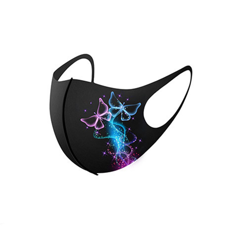 Masker Hua Hudie sablon sutra  - Cloth Face Mask Washable ulasan dan harga