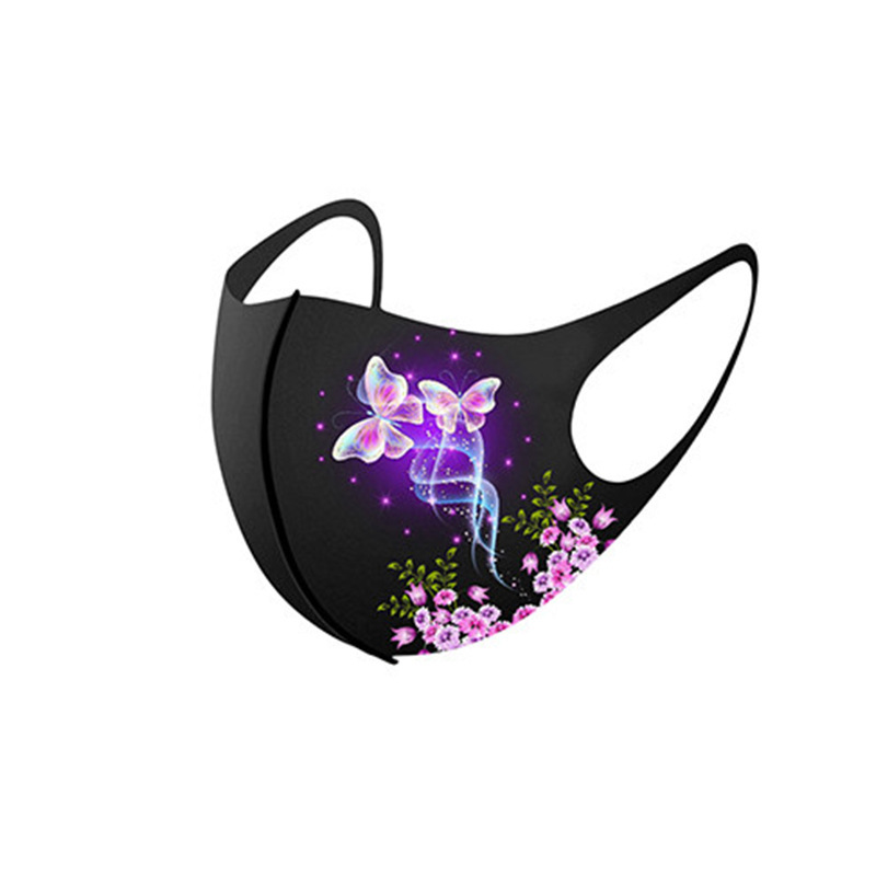Masker Hua Hudie sablon sutra  - Cloth Face Mask Washable ulasan dan harga