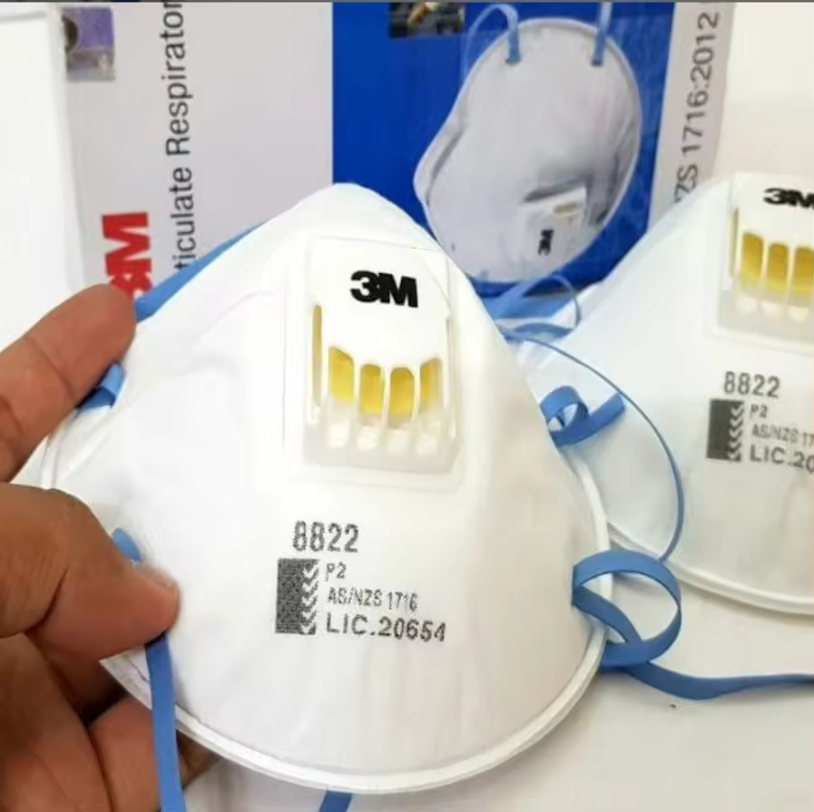 Masker Pelindung 3M 8822 Anti  - Dust Mask Construction ulasan dan harga