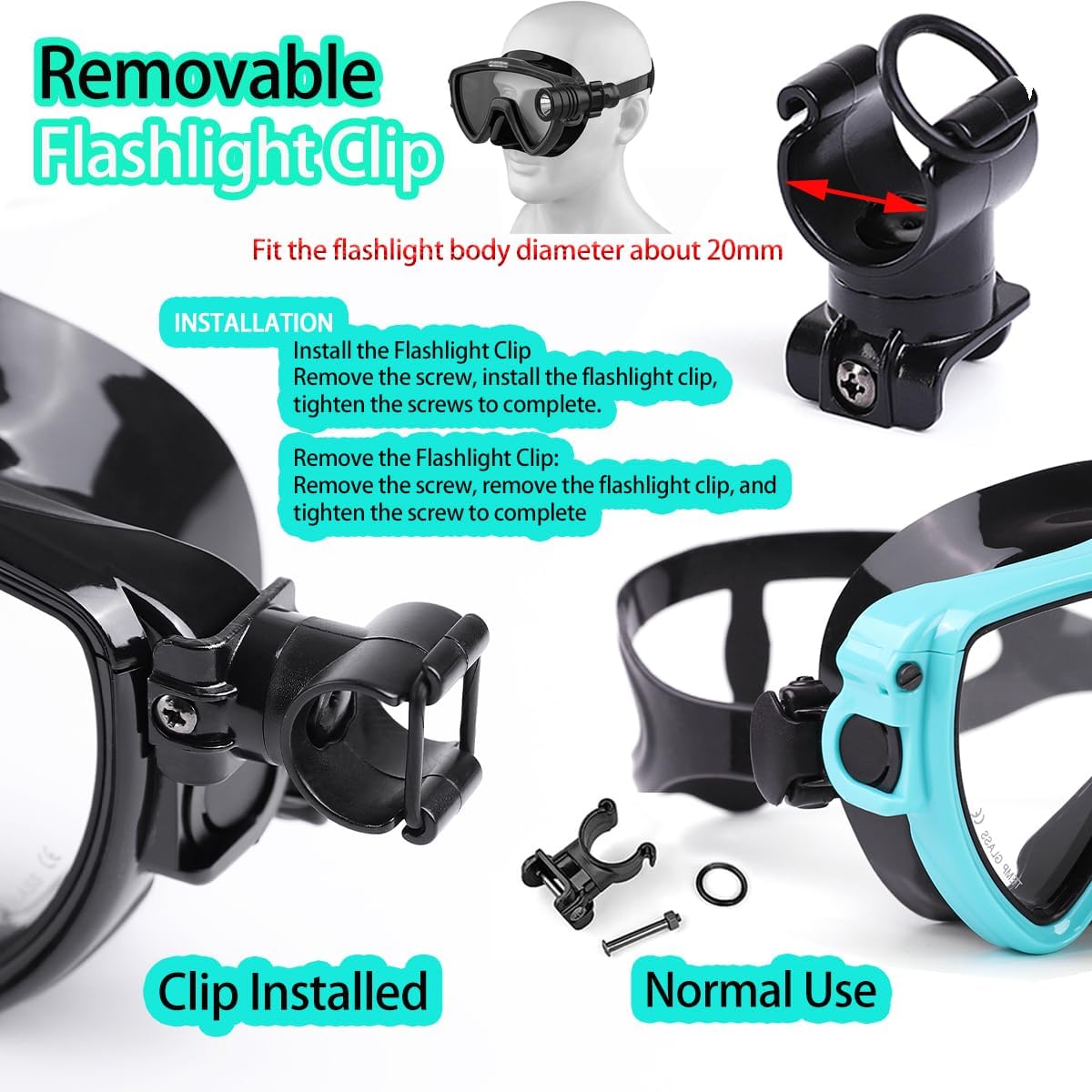 Masker selam Scuba Anti kabut, - Silicone Mask Bracket ulasan dan harga